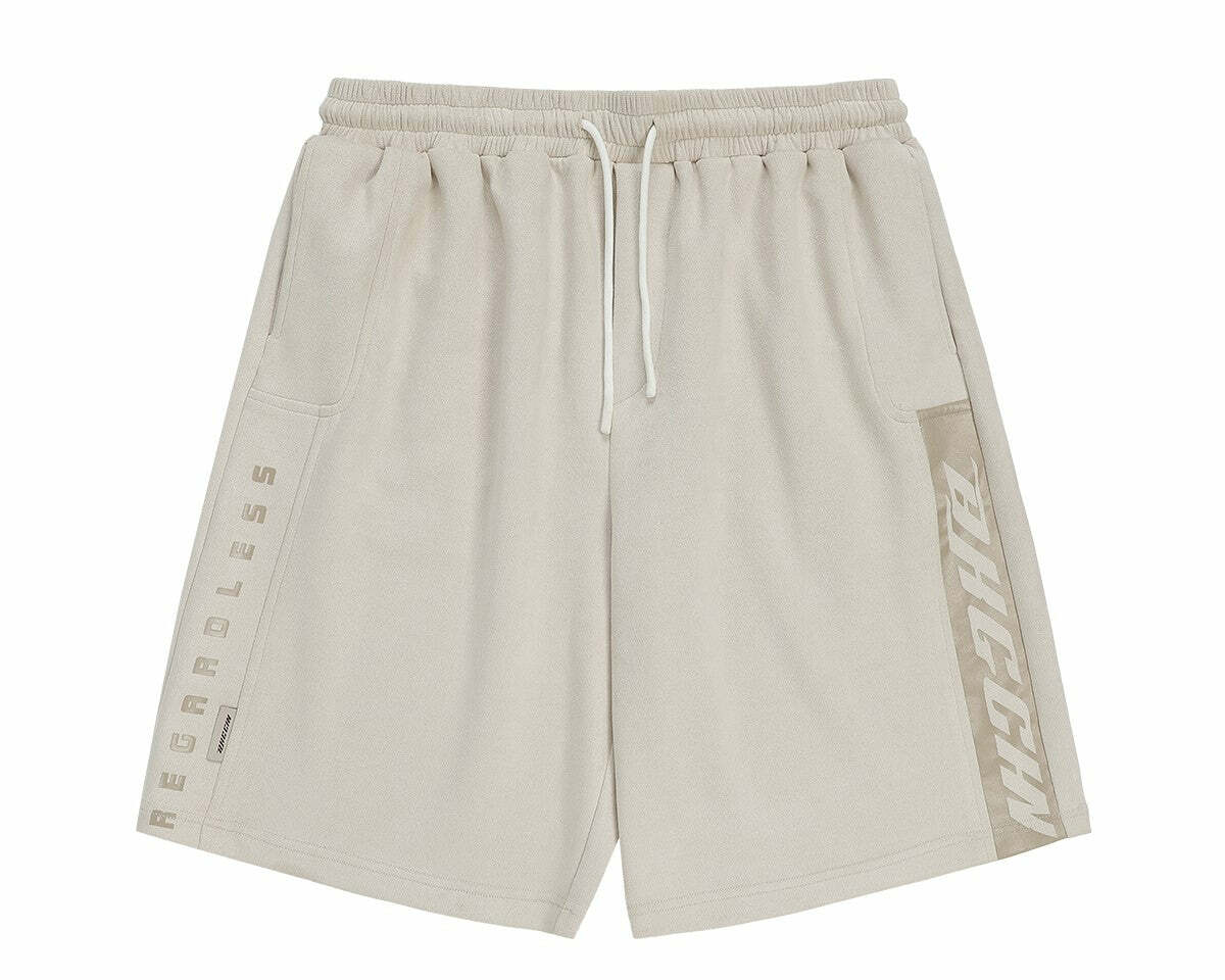 BJHG 'Regardless' Y2K Grunge Basketball Shorts - 90s Retro Summer Outfit for Women