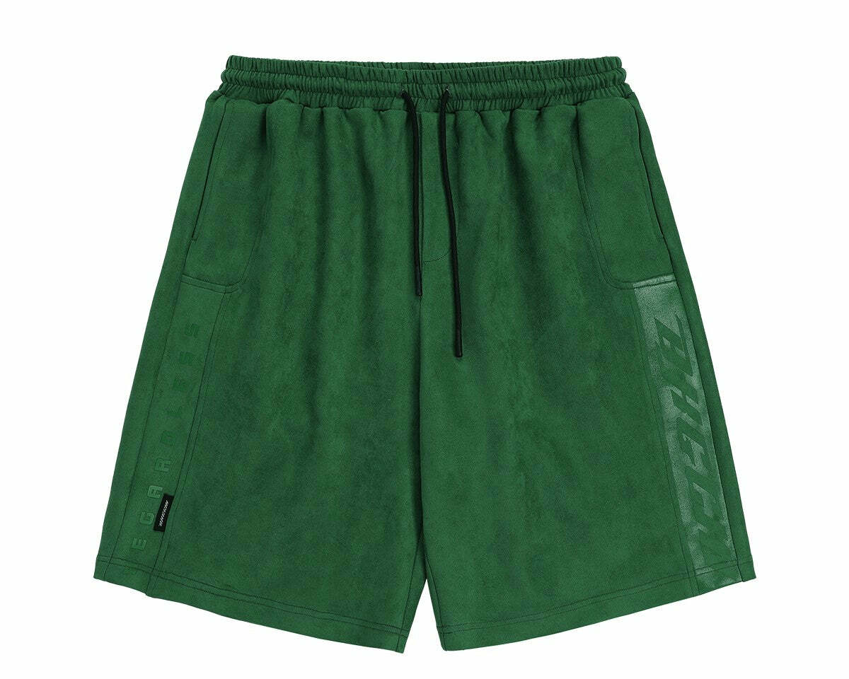 BJHG 'Regardless' Y2K Grunge Basketball Shorts - 90s Retro Summer Outfit for Women