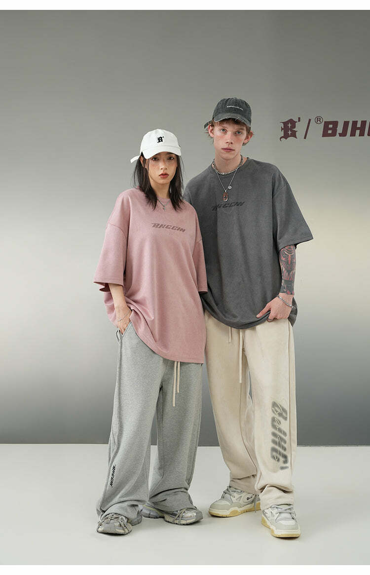 BJHG 'Thorns' Suede Tee - Y2K Summer Grunge, 90s Retro, Pastel Goth, Y2K Club