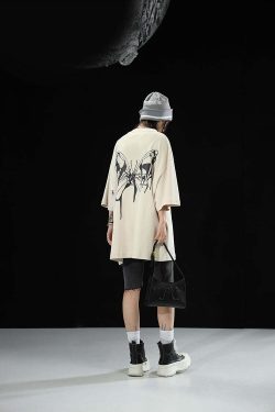BJHG 3M Reflective Butterfly Tee - Y2K Summer Grunge, 90s Retro, Pastel Goth, Y2K Club