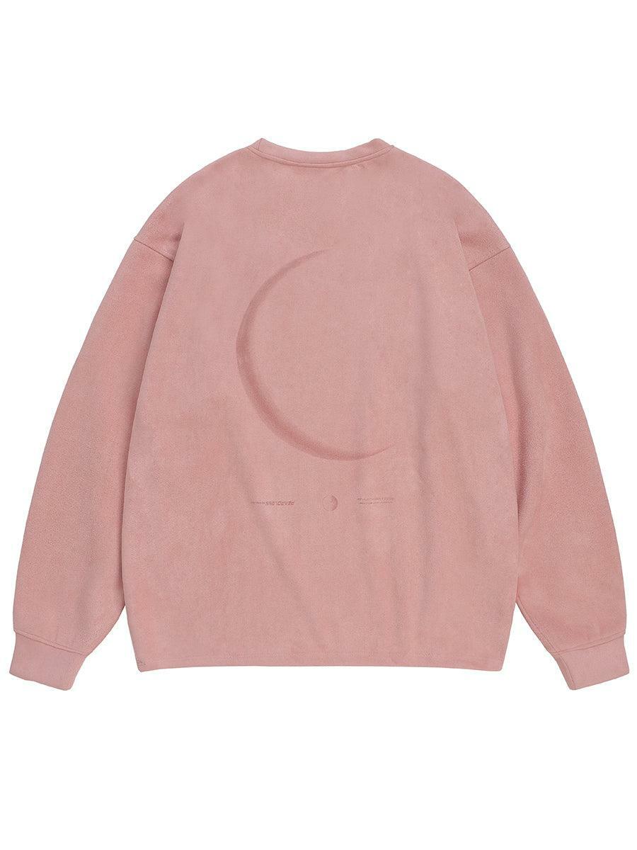 BJHG 3M Reflective Crescent Moon Sweatshirt - Y2K Grunge, 90s Fashion, Retro Style, Y2K Out