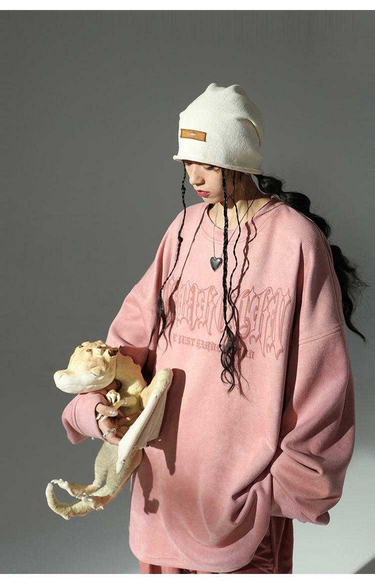 BJHG 3M Reflective Crescent Moon Sweatshirt - Y2K Grunge, 90s Fashion, Retro Style, Y2K Out