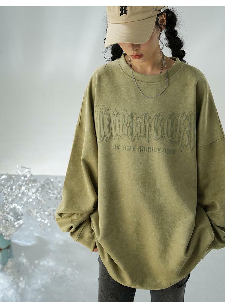 BJHG 3M Reflective Crescent Moon Sweatshirt - Y2K Grunge, 90s Fashion, Retro Style, Y2K Out