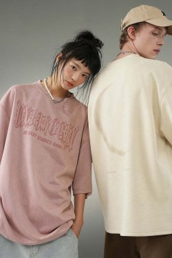 BJHG 3M Reflective Crescent Moon Tee - Y2K Summer Grunge, 90s Retro, Gothic Y2K Fashion