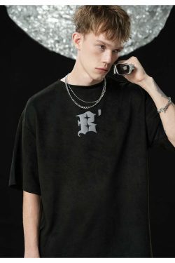 BJHG 3M Reflective Star Spike Tee - Y2K Grunge, 90s Fashion, Retro Style, Y2K Party Out