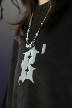 BJHG 3M Reflective Star Spike Tee - Y2K Grunge, 90s Fashion, Retro Style, Y2K Party Out