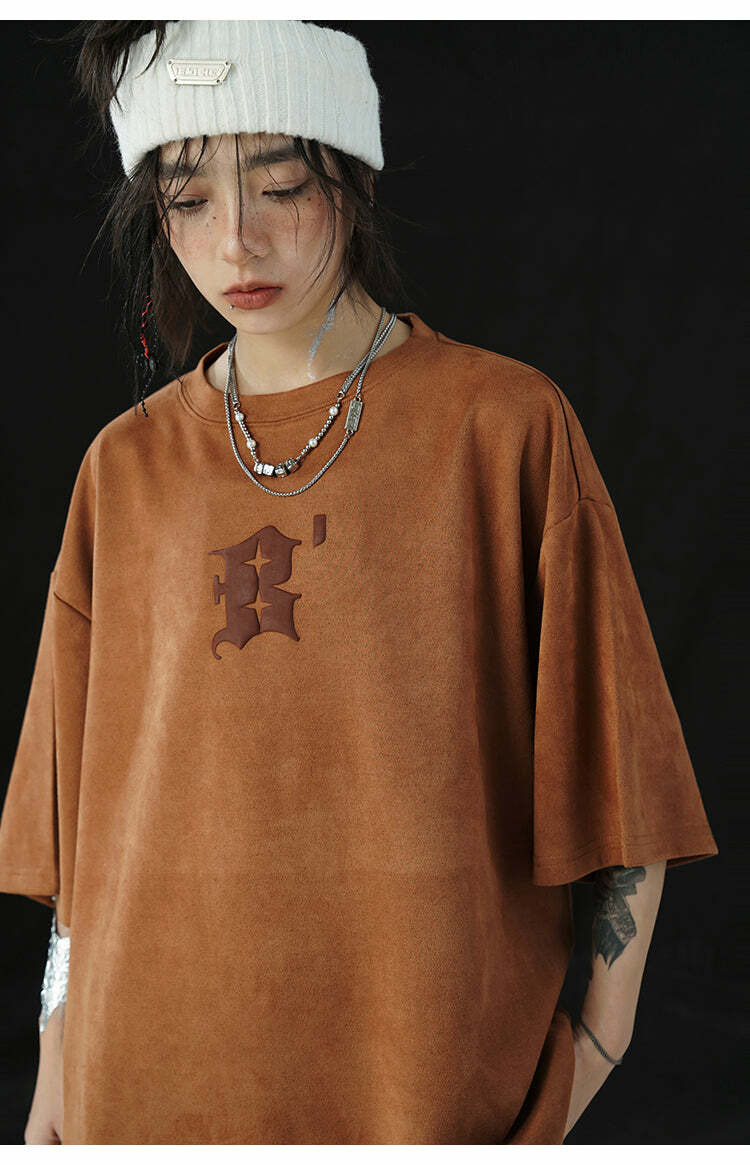 BJHG 3M Reflective Star Spike Tee - Y2K Grunge, 90s Fashion, Retro Style, Y2K Party Out