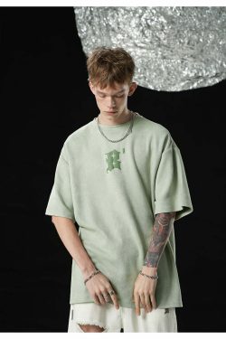 BJHG 3M Reflective Star Spike Tee - Y2K Grunge, 90s Fashion, Retro Style, Y2K Party Out