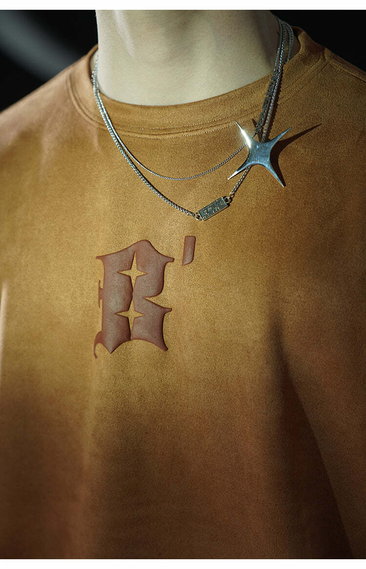 BJHG 3M Reflective Star Spike Tee - Y2K Grunge, 90s Fashion, Retro Style, Y2K Party Out