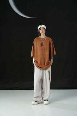 BJHG 3M Reflective Star Spike Tee - Y2K Grunge, 90s Fashion, Retro Summer Outfit