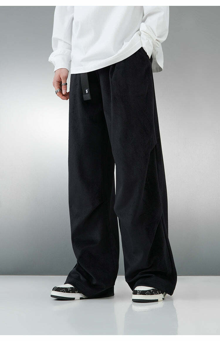 BJHG Baggy Fit Trousers - Y2K Summer, 90s Grunge, Retro Style, Y2K Club & Party Out