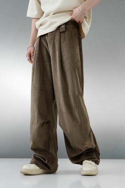 BJHG Baggy Fit Trousers - Y2K Summer, 90s Grunge, Retro Style, Y2K Club & Party Out