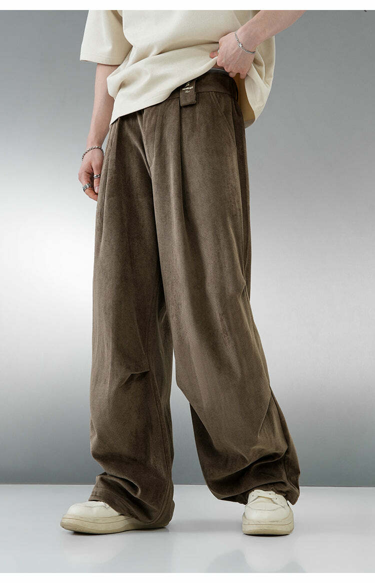 BJHG Baggy Fit Trousers - Y2K Summer, 90s Grunge, Retro Style, Y2K Club & Party Out