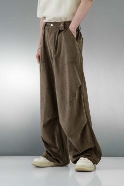 BJHG Baggy Fit Trousers - Y2K Summer, 90s Grunge, Retro Style, Y2K Club & Party Out