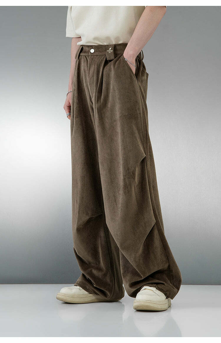BJHG Baggy Fit Trousers - Y2K Summer, 90s Grunge, Retro Style, Y2K Club & Party Out