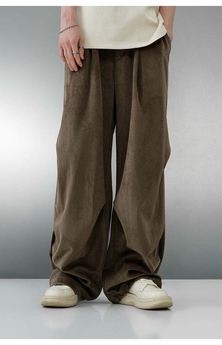 BJHG Baggy Fit Trousers - Y2K Summer, 90s Grunge, Retro Style, Y2K Club & Party Out