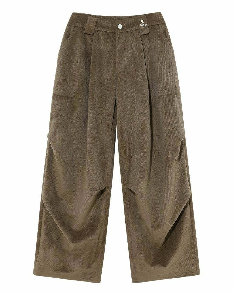 BJHG Baggy Fit Trousers - Y2K Summer, 90s Grunge, Retro Style, Y2K Club & Party Out