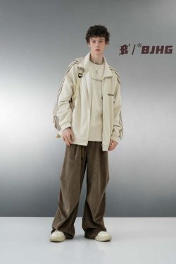 BJHG Baggy Fit Trousers - Y2K Summer, 90s Grunge, Retro Style, Y2K Club & Party Out