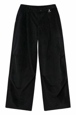BJHG Baggy Fit Trousers - Y2K Summer, 90s Grunge, Retro Style, Y2K Club & Party Out