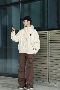 BJHG Classic Hooded Jacket - Y2K Summer, 90s Grunge, Retro Style, Y2K Club & Party Outfits