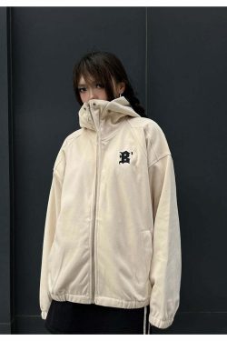 BJHG Classic Hooded Jacket - Y2K Summer, 90s Grunge, Retro Style, Y2K Club & Party Outfits
