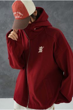 BJHG Classic Hooded Jacket - Y2K Summer, 90s Grunge, Retro Style, Y2K Party & Club Outfits