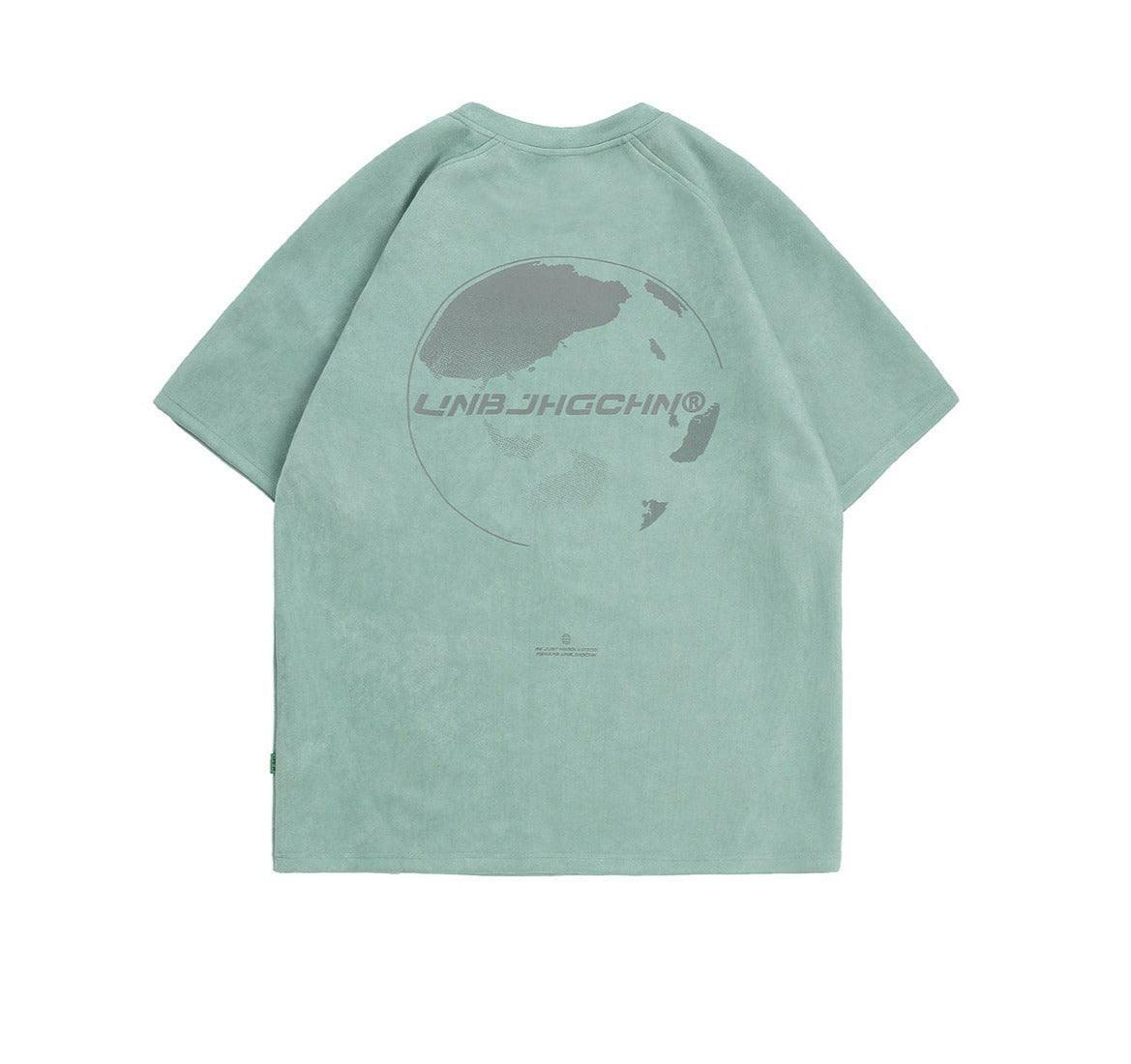BJHG Core 3M Vintage Washed Tee - Y2K Summer Grunge, 90s Retro, Pastel Goth, Y2K