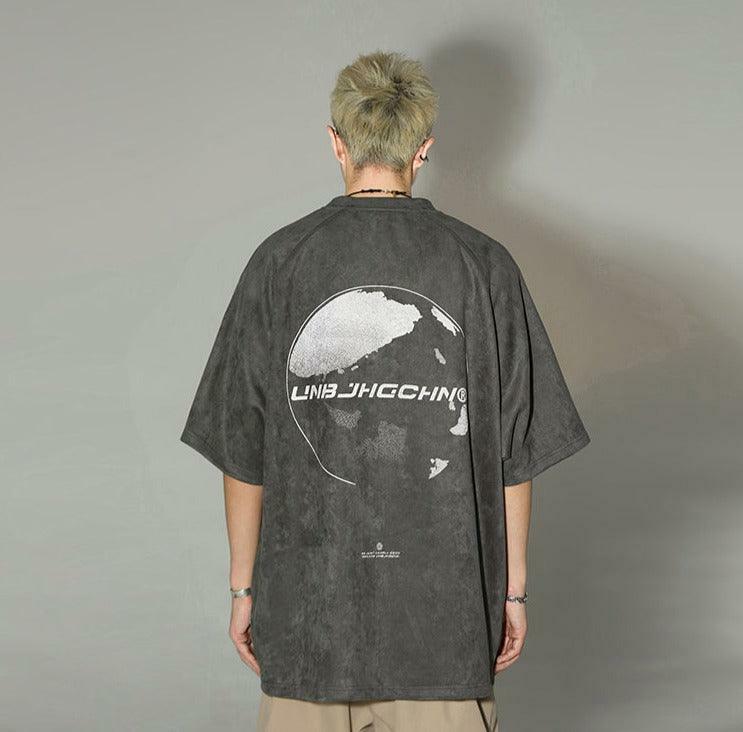 BJHG Core 3M Vintage Washed Tee - Y2K Summer Grunge, 90s Retro, Pastel Goth, Y2K