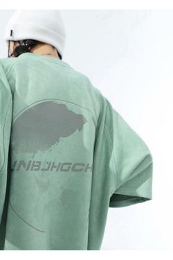 BJHG Core 3M Vintage Washed Tee - Y2K Summer Grunge, 90s Retro, Pastel Goth, Y2K