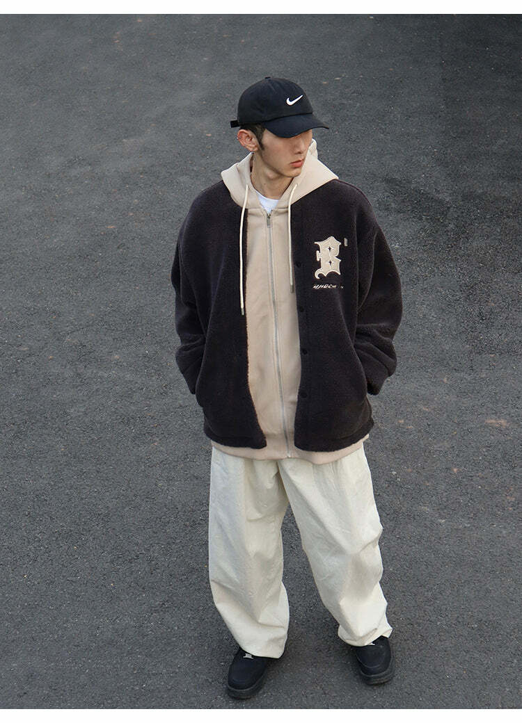 BJHG Double Layered Jacket - Y2K Summer Grunge, 90s Retro, Pastel Goth, Y2K Club & Party Out