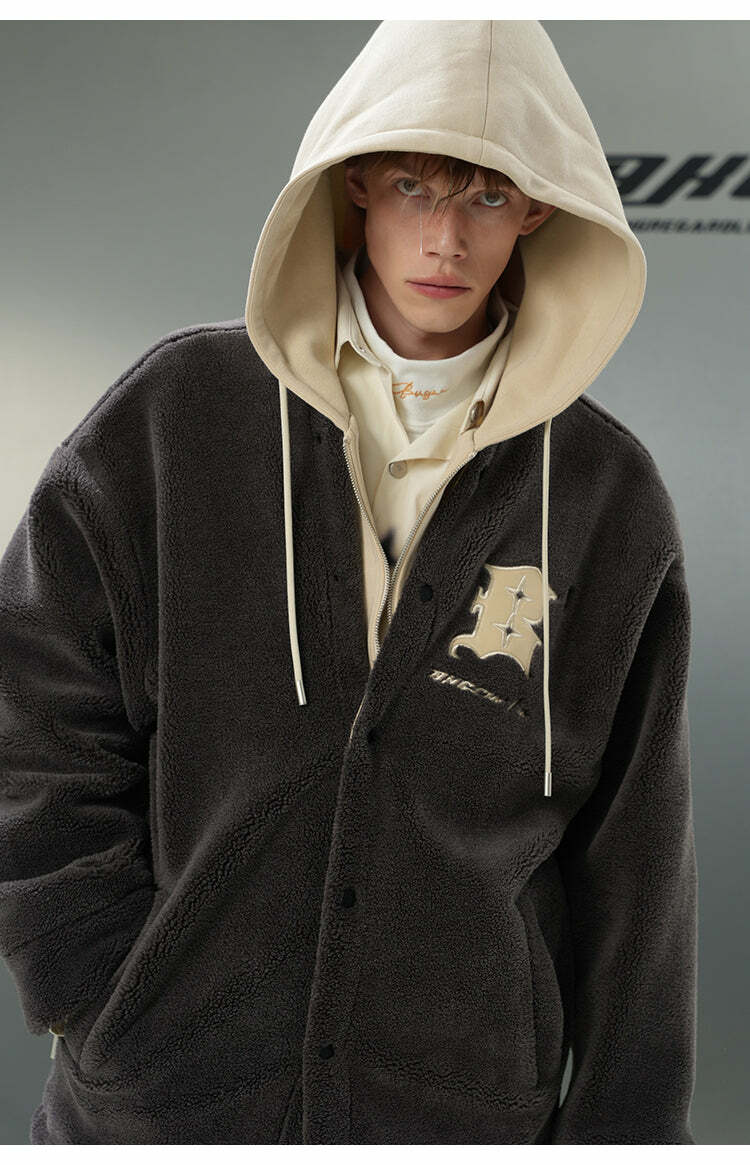 BJHG Double Layered Jacket - Y2K Summer Grunge, 90s Retro, Pastel Goth, Y2K Club & Party Out