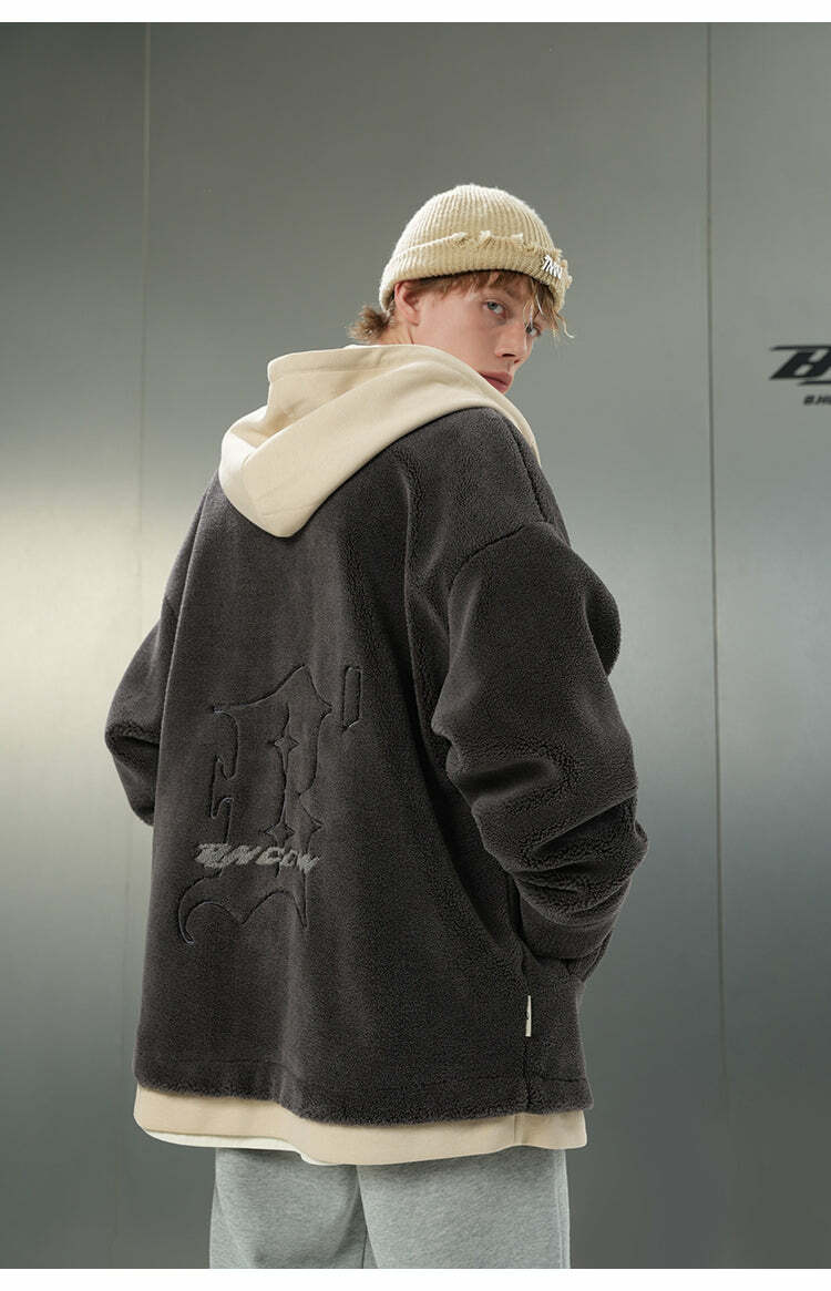 BJHG Double Layered Jacket - Y2K Summer Grunge, 90s Retro, Pastel Goth, Y2K Club & Party Out