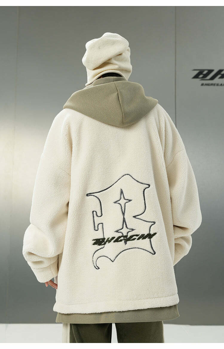 BJHG Double Layered Jacket - Y2K Summer Grunge, 90s Retro, Pastel Goth, Y2K Club & Party Out