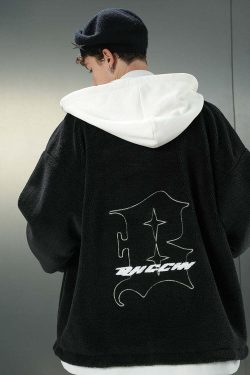 BJHG Double Layered Jacket - Y2K Summer Grunge, 90s Retro, Pastel Goth, Y2K Club & Party Out