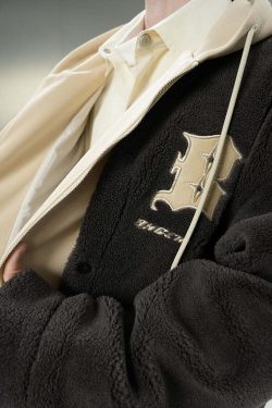 BJHG Double Layered Jacket - Y2K Summer Grunge, 90s Retro, Pastel Goth, Y2K Club & Party Out