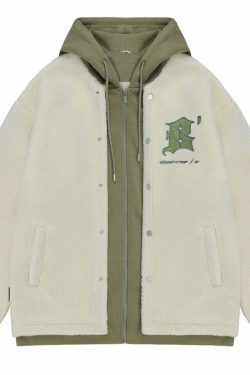 BJHG Double Layered Jacket - Y2K Summer Grunge, 90s Retro, Pastel Goth, Y2K Club & Party Out