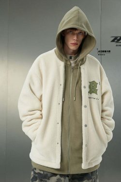 BJHG Double Layered Jacket - Y2K Summer Grunge, 90s Retro, Pastel Goth, Y2K Club & Party Out