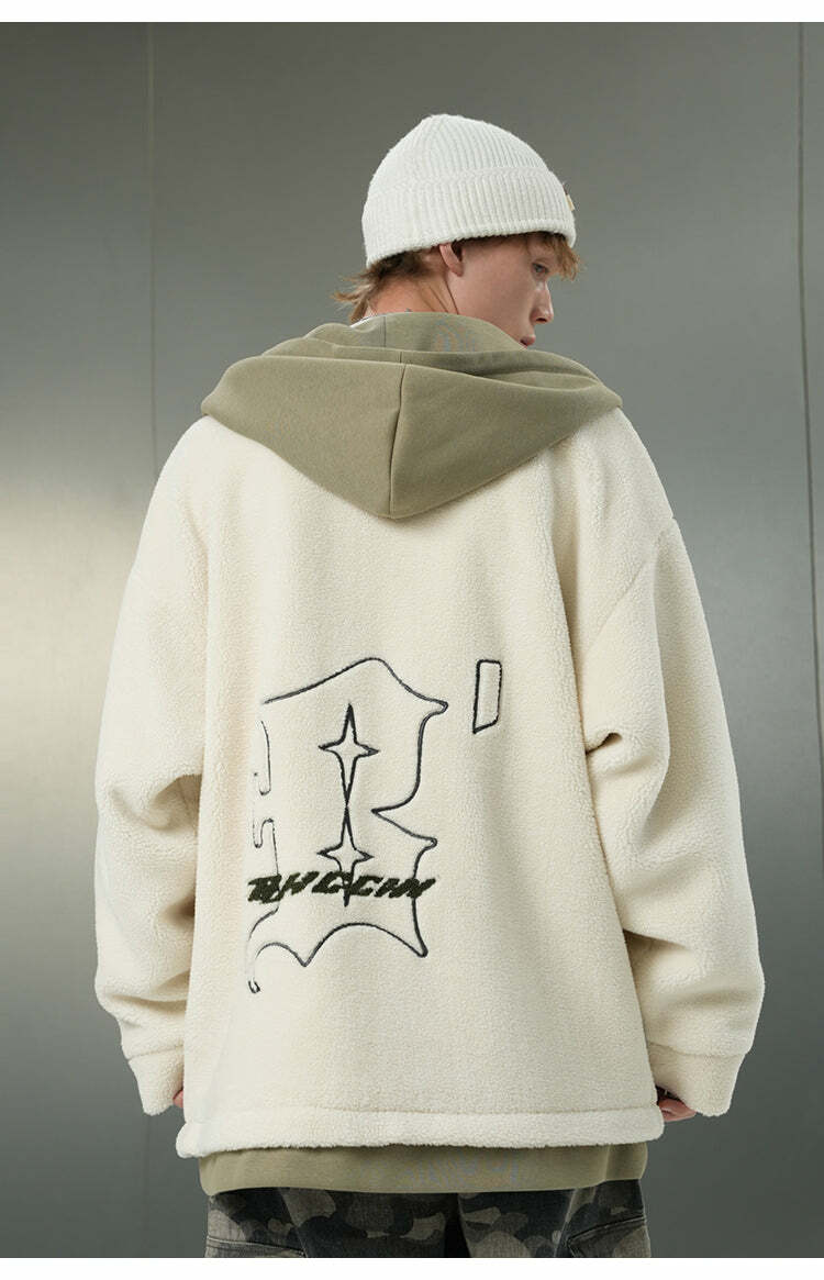 BJHG Double Layered Jacket - Y2K Summer Grunge, 90s Retro, Pastel Goth, Y2K Club & Party Out
