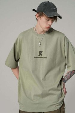BJHG Great Wave Logo Tee - Y2K Summer, 90s Grunge, Retro Style, Baby Tees, Y2K Popstar