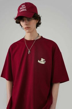BJHG Leaping Bunny Tee - Y2K Summer Grunge, 90s Retro, Pastel Goth, Y2K Club & Party Out