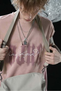 BJHG Logo Sleeveless Tee - Y2K Summer Grunge, 90s Retro, Pastel Goth, Y2K Club & Party Out
