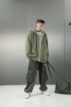BJHG Script Logo Hoodie - Y2K Summer, 90s Grunge, Retro Style, Y2K Club & Party Outfits