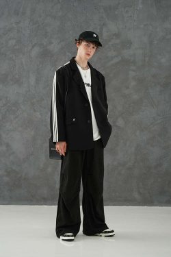 BJHG Suede Trousers - Y2K Summer Grunge, 90s Retro, Gothic Y2K, Y2K Club &