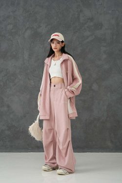 BJHG Suede Trousers - Y2K Summer Grunge, 90s Retro, Gothic Y2K, Y2K Club &