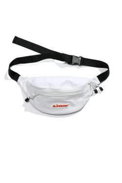 BJHG Y2K Grunge Crossbody Pouch - 90s Retro Summer Outfit Essential for Women