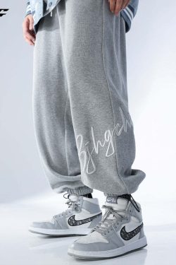 BJHG Y2K Grunge Drawstring Lounge Pants - 90s Retro Summer Outfit, Gothic Y2K Fashion