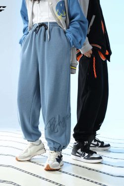 BJHG Y2K Grunge Drawstring Lounge Pants - 90s Retro Summer Outfit, Gothic Y2K Fashion