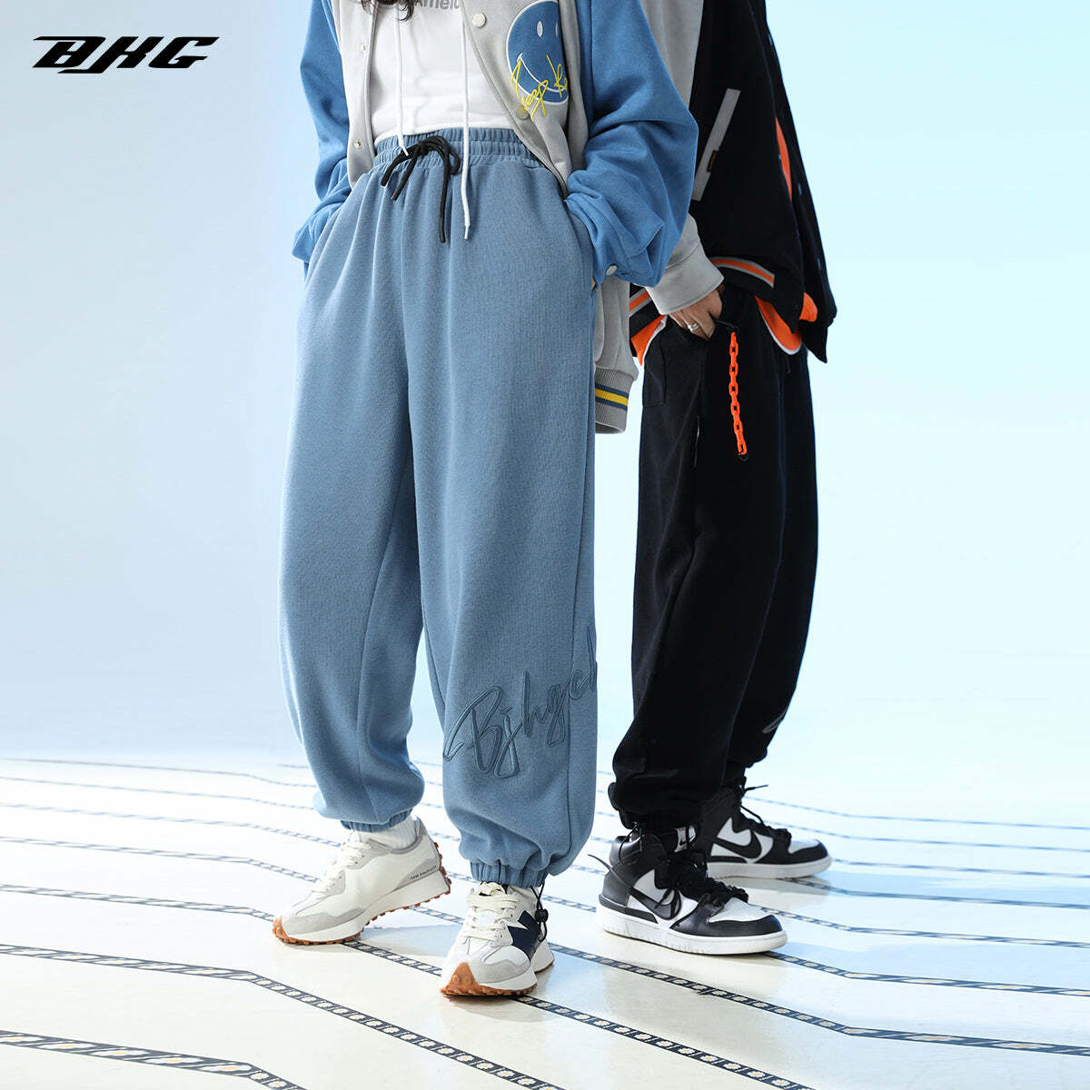BJHG Y2K Grunge Drawstring Lounge Pants - 90s Retro Summer Outfit, Gothic Y2K Fashion