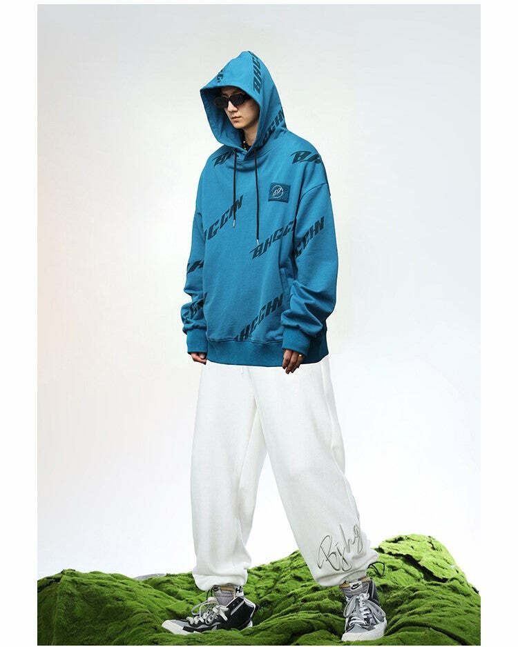 BJHG Y2K Grunge Drawstring Lounge Pants - 90s Retro Summer Outfit, Gothic Y2K Fashion