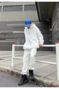 BJHG Y2K Grunge Drawstring Lounge Pants - Retro 90s Fashion, Summer Outfits, and Clubwear